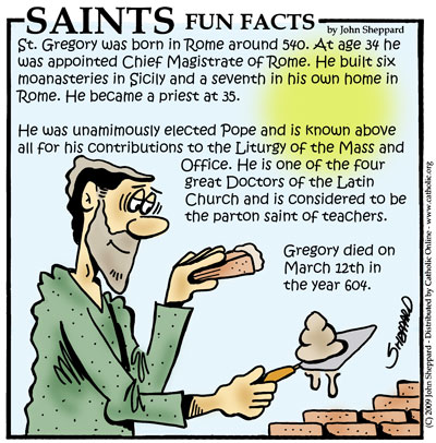 Pope Saint Gregory the Great Fun Fact Image